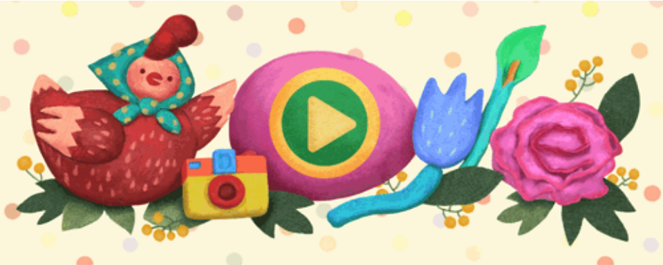 Google Doodle: 母亲节快乐！