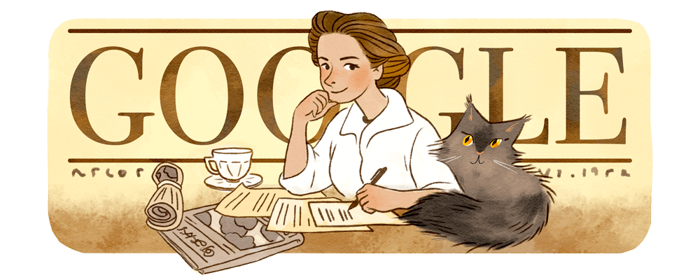 Google Doodle: Lenka Franulic 115 岁生日